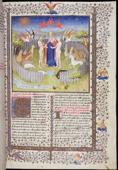 Ms 251 f.16r Le mariage d